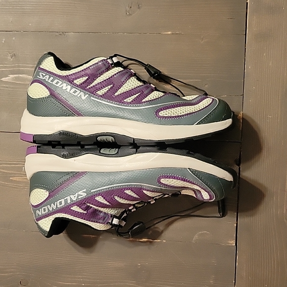 Salomon Contagrip Xapro Girls Shoes Size 3.5 - Picture 7 of 7